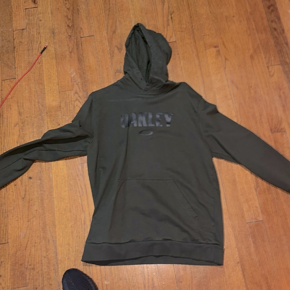 Oakley Men’s Sweatshirt Army Green/Black